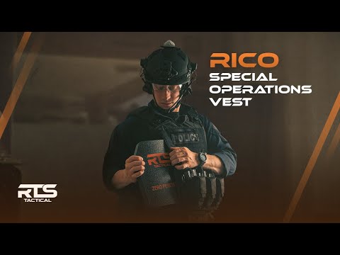RTS Tactical RICO Special Operations Vest with Commander Level IIIA (HG2) Soft Armor